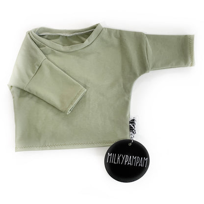 Top / Long Sleeve Khaki