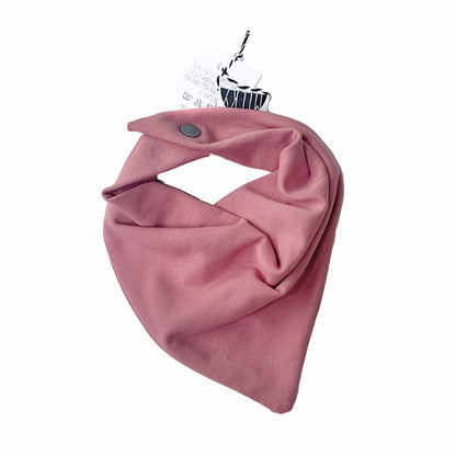 Simple Bib French Terry Dusty Pink