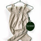 Paperbag Suit Sand Vintage Lace