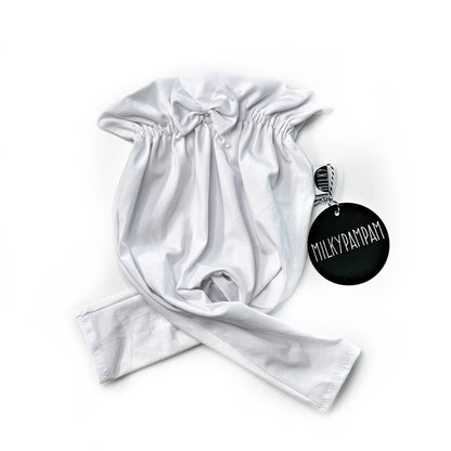 Paperbag Pants White