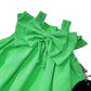 Paperbag Dress Poison Green