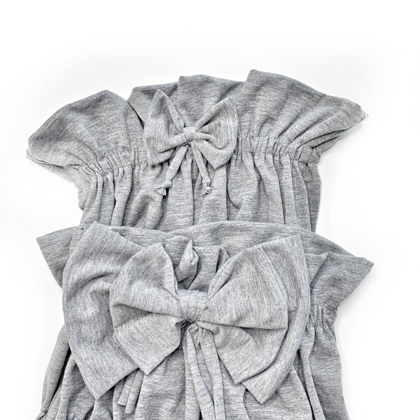 Paperbag Skirt Gray Melange