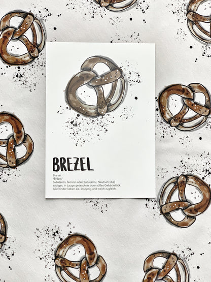 Postcard pretzel