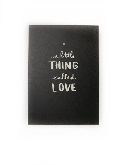 Postkarte A Little Thing Called Love