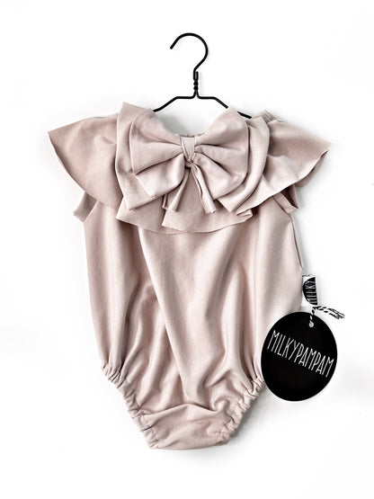 Balloon Long Sleeve Shirt Nude