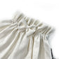 Paperbag Skirt Cream Linen