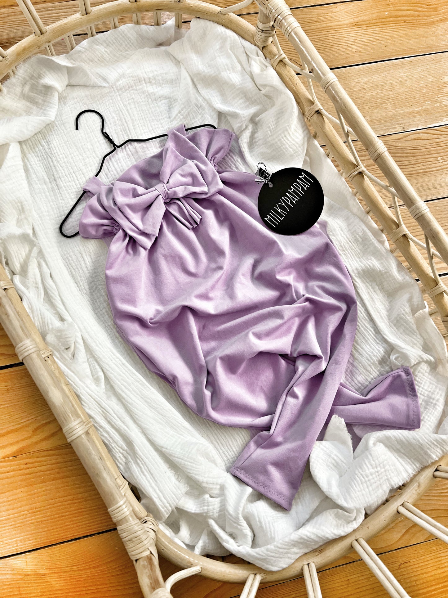 Paperbag Suit Lilac