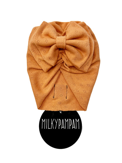 Turban Pointelle Apricot