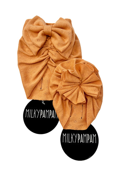 Turban Pointelle Apricot