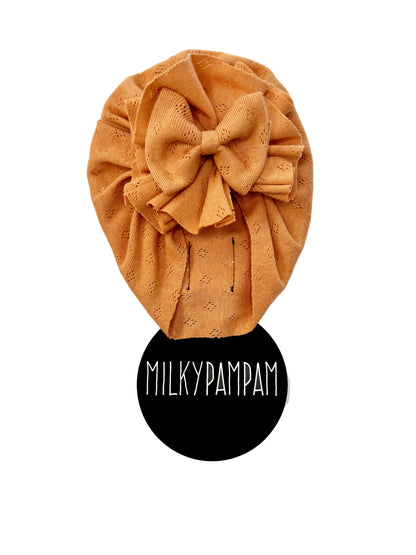 Turban Pointelle Apricot