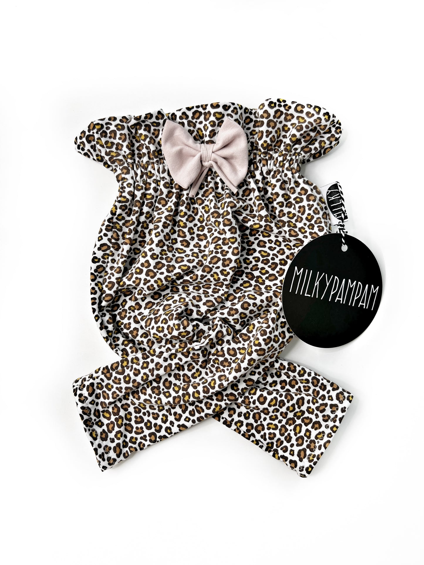 Paperbag Pants Baby Leopard