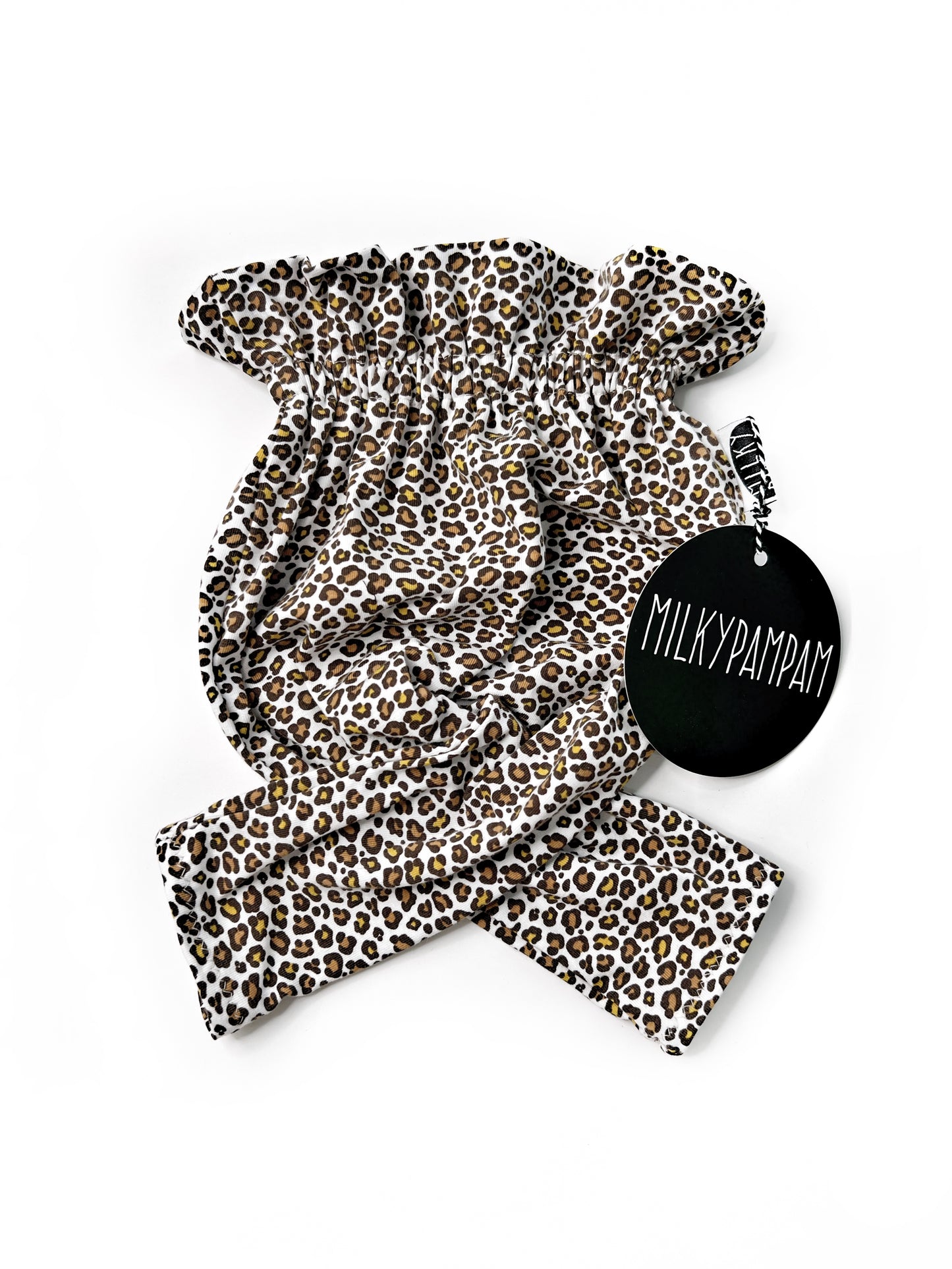 Paperbag Pants Baby Leopard